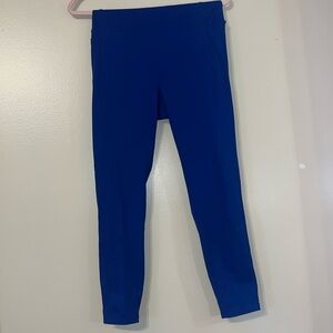 Blue Active Leggings
